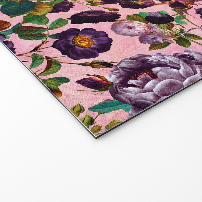Rose Pink Garden Welcome Mat Gallery Image 2