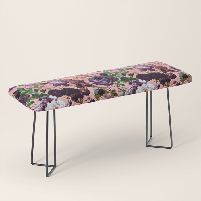 Rose Pink Garden Bench Gallery Image 1
