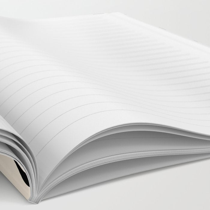 Dulcie Flowers Mid Century Modern Floral Abstract Pattern Red Black Cream Notebook Gallery Image 2