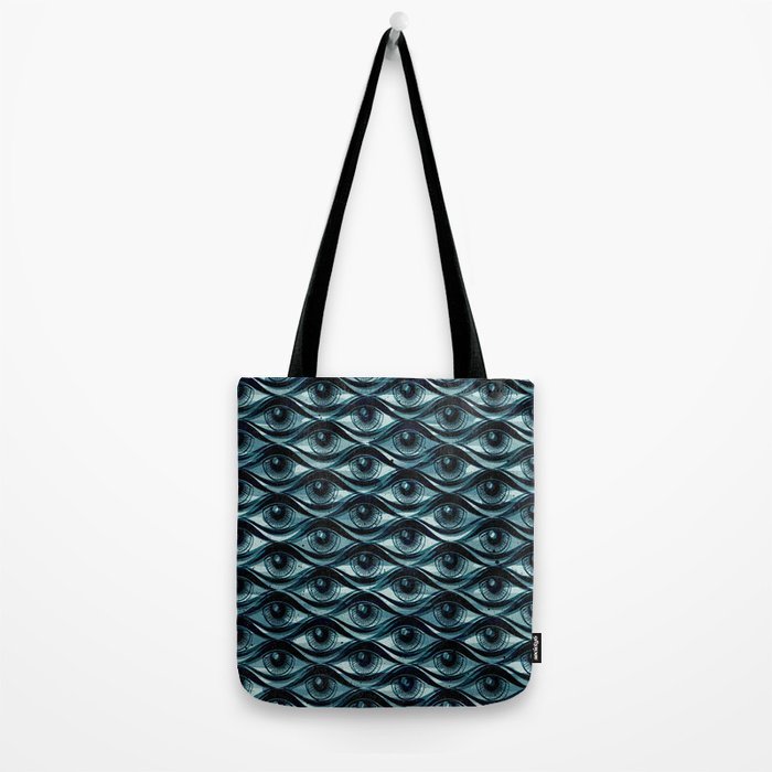 Hypnotized - vintage blue Tote Bag Gallery Image 2