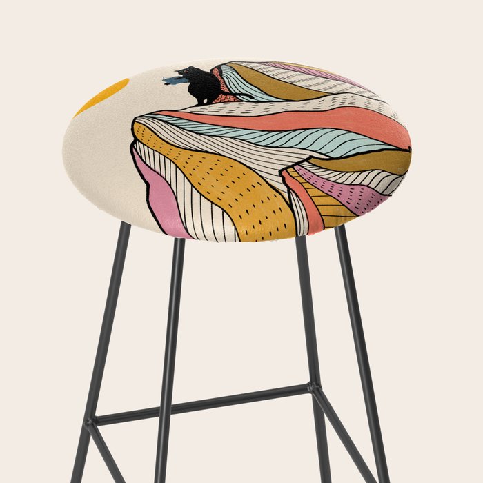 Good Morning Meow 3 - Reading Rainbow Stool Gallery Image 2