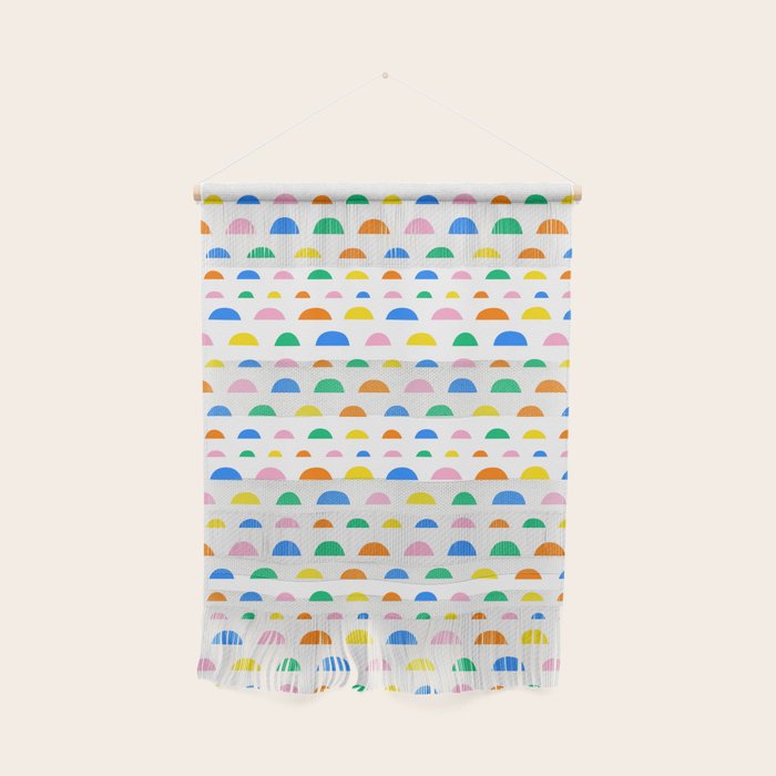 Colorful fun abstract pattern art Wall Hanging Gallery Image 1