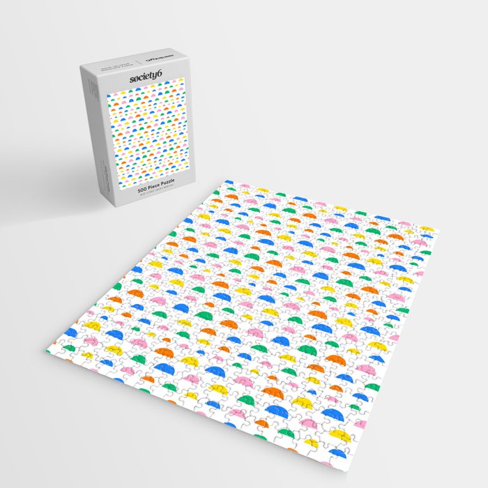 Colorful fun abstract pattern art Jigsaw Puzzle Gallery Image 2