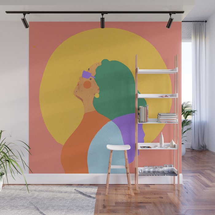 Holly portrait Wall Mural Gallery Image 1