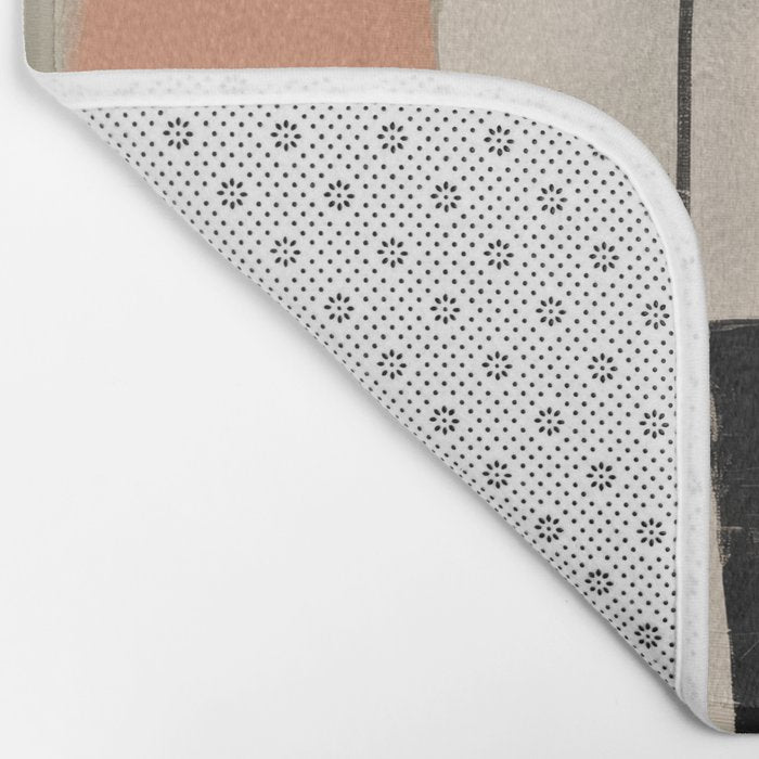  Soft Edge Abstraction 1 Bath Mat Gallery Image 2