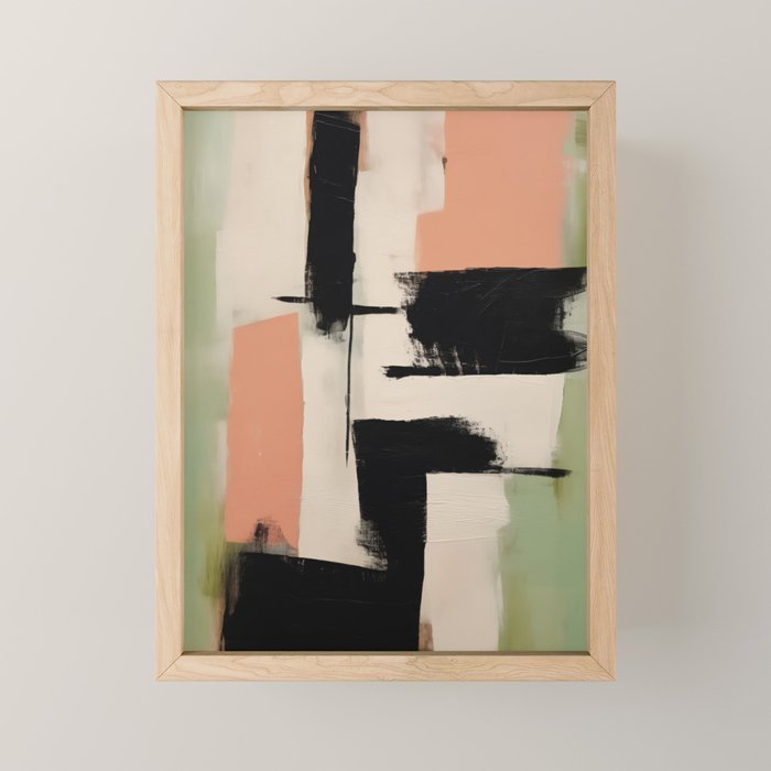  Soft Edge Abstraction 1 Mini Art Print Gallery Image 1