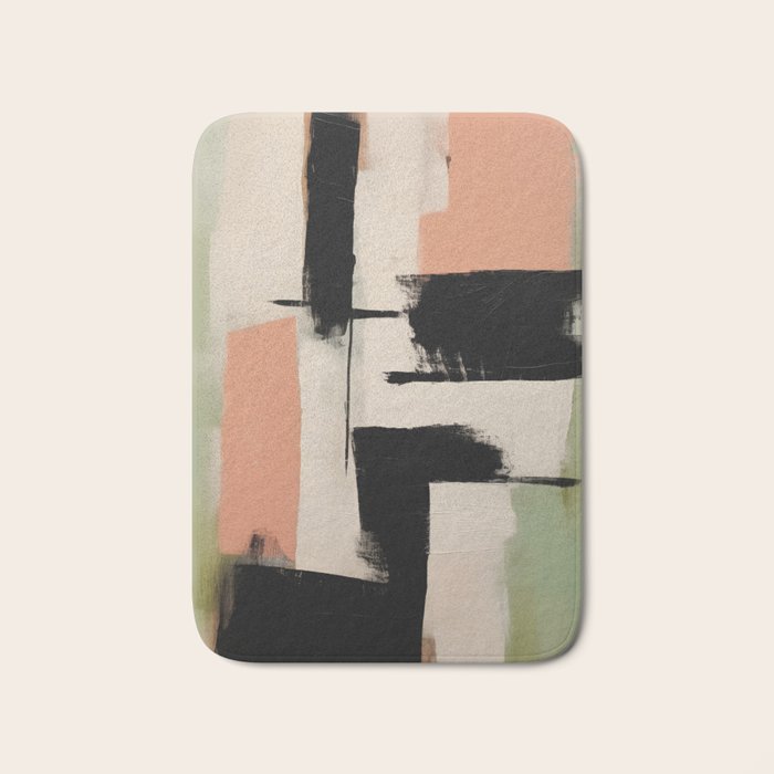  Soft Edge Abstraction 1 Bath Mat Gallery Image 1