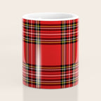 Vintage Red Tartan Plaid Scottish Pattern Coffee Mug Gallery Image 4