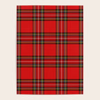 Vintage Red Tartan Plaid Scottish Pattern Poster Gallery Image 4