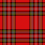 Vintage Red Tartan Plaid Scottish Pattern Coffee Mug Gallery Image 2