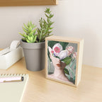 Floral Portrait /collage 2 Mini Art Print Gallery Image 2