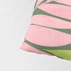 Spring Flora / Pink and Green Palette Pillow Sham Gallery Image 4