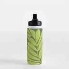 Spring Flora / Pink and Green Palette Water Bottle Gallery Image 2