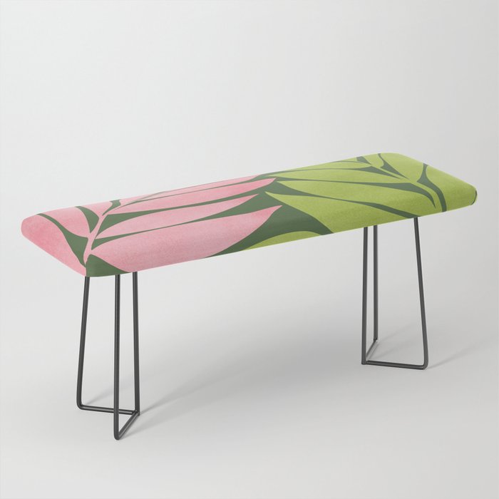 Spring Flora / Pink and Green Palette Bench Gallery Image 1