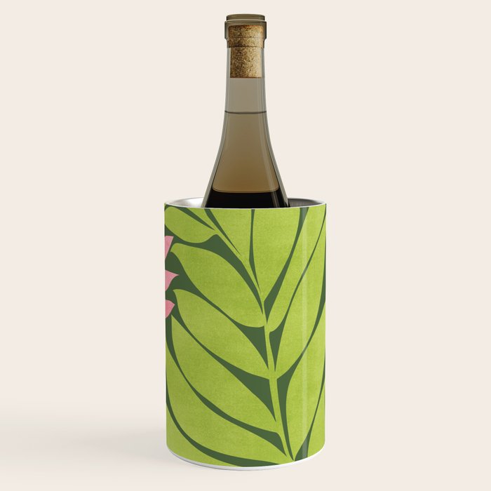 Spring Flora / Pink and Green Palette Wine Chiller Gallery Image 3