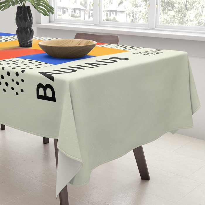 BAUHAUS 01: Exhibition 1923 | Mid Century Series  Tablecloth Gallery Image 3