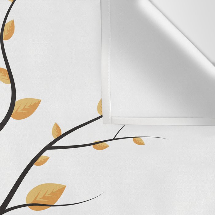 golden leaves Wall Tapestry Gallery Image 3