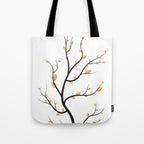 golden leaves Tote Bag Gallery Image 1