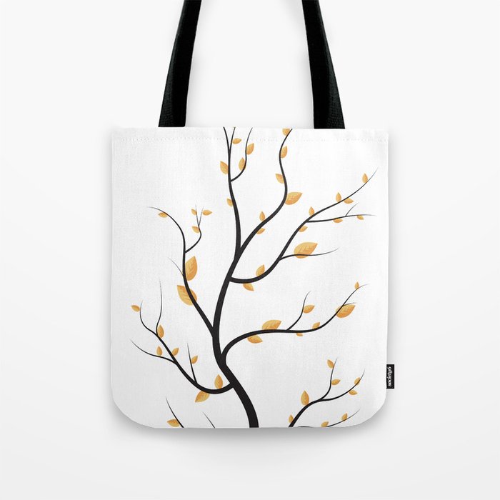 golden leaves Tote Bag Gallery Image 1