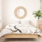 golden leaves Duvet Cover Gallery Image 3