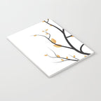 golden leaves Notebook Gallery Image 3