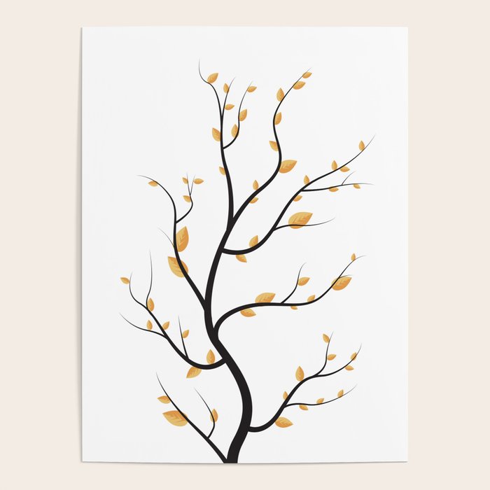 golden leaves Poster Gallery Image 4