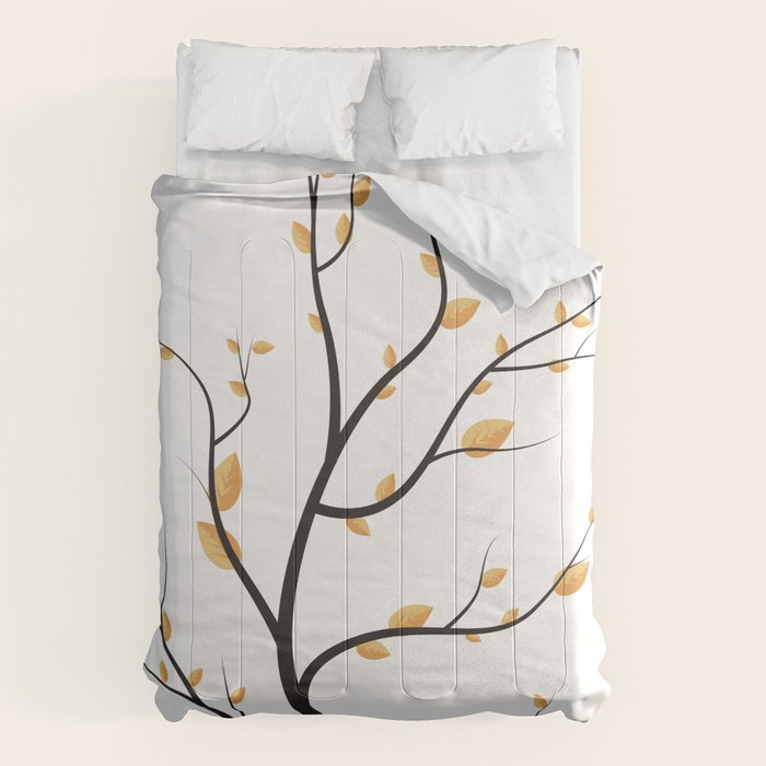 golden leaves Comforter Gallery Image 6