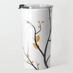 golden leaves Travel Mug Gallery Image 3