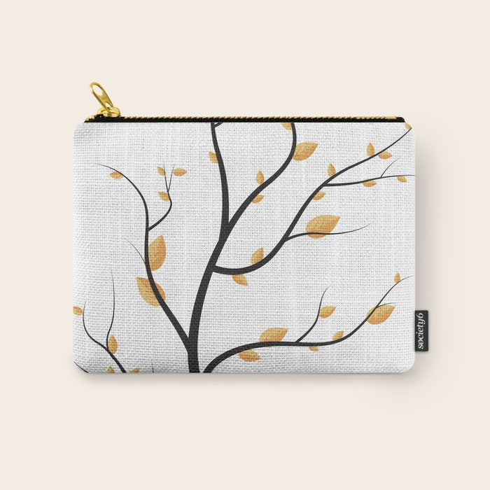 golden leaves Carry All Pouch Gallery Image 1