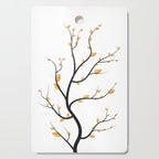 golden leaves Cutting Board Gallery Image 1