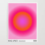 Gradient Angel Numbers: Balance Poster Gallery Image 4