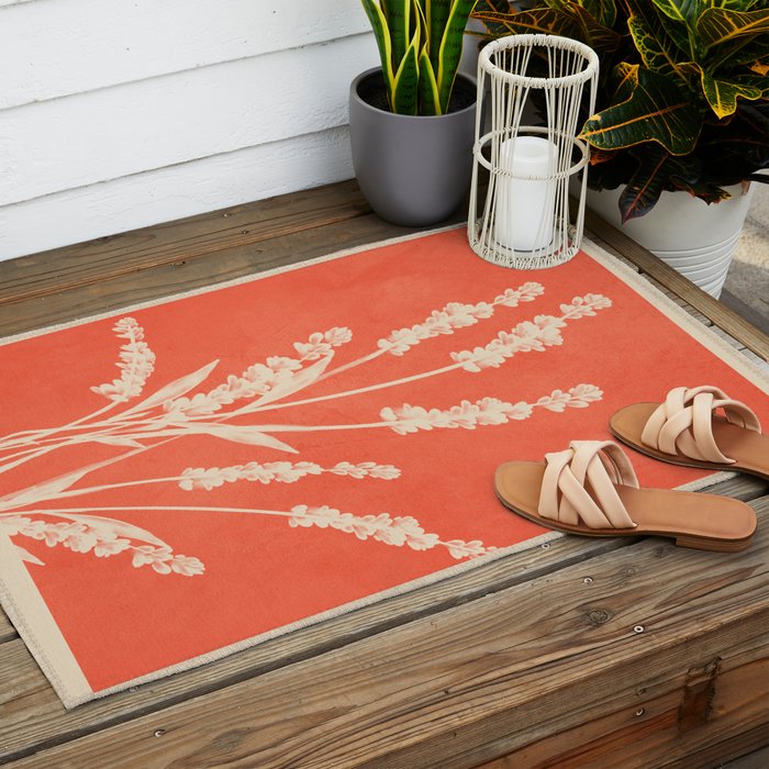 Plant Imprints 2 Outdoor Rug Gallery Image 2