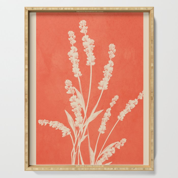 Plant Imprints 2 Serving Tray Gallery Image 1