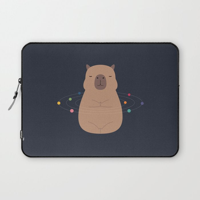 Capybara Universe Laptop Sleeve Gallery Image 1