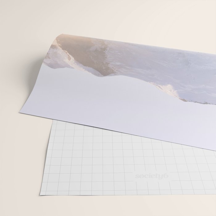 Cascade Mountain High - Mount Rainier Sunset Wrapping Paper Gallery Image 2