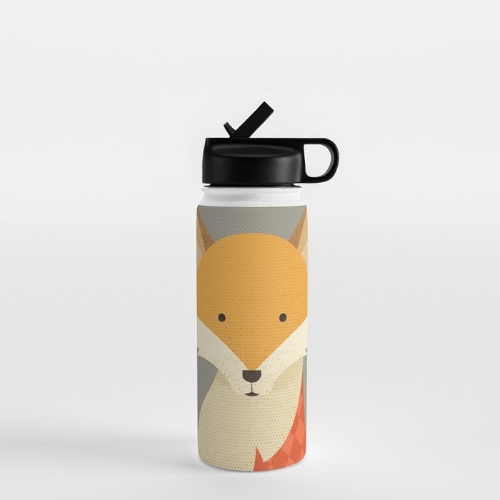 Hello Red Fox Water Bottle Gallery Image 1