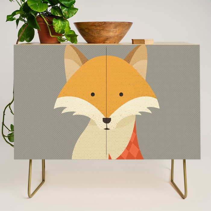 Hello Red Fox Credenza Gallery Image 1
