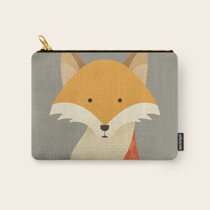 Hello Red Fox Carry All Pouch Gallery Image 1