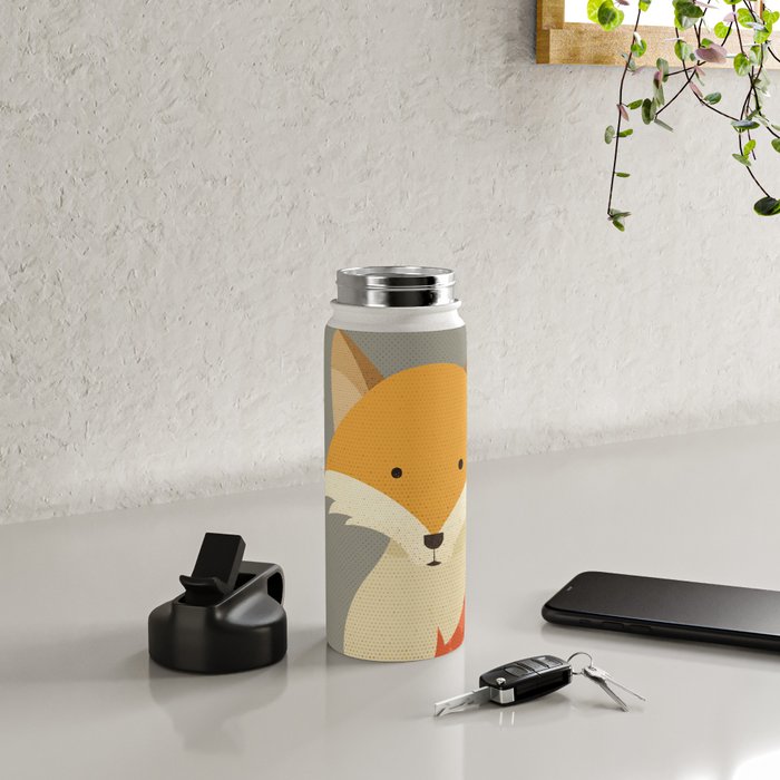 Hello Red Fox Water Bottle Gallery Image 4