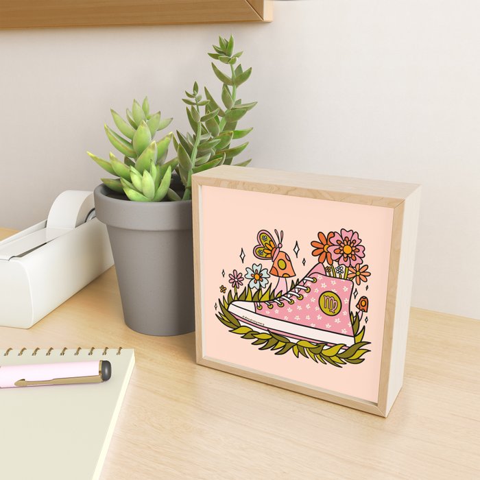 Virgo Sneaker Mini Art Print Gallery Image 2