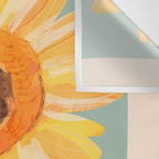 Sunflower 2 Wall Tapestry Gallery Image 3