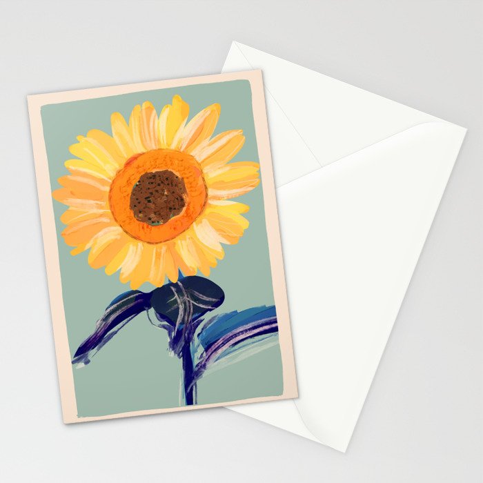 Sunflower 2 Stationery Card Gallery Image 2
