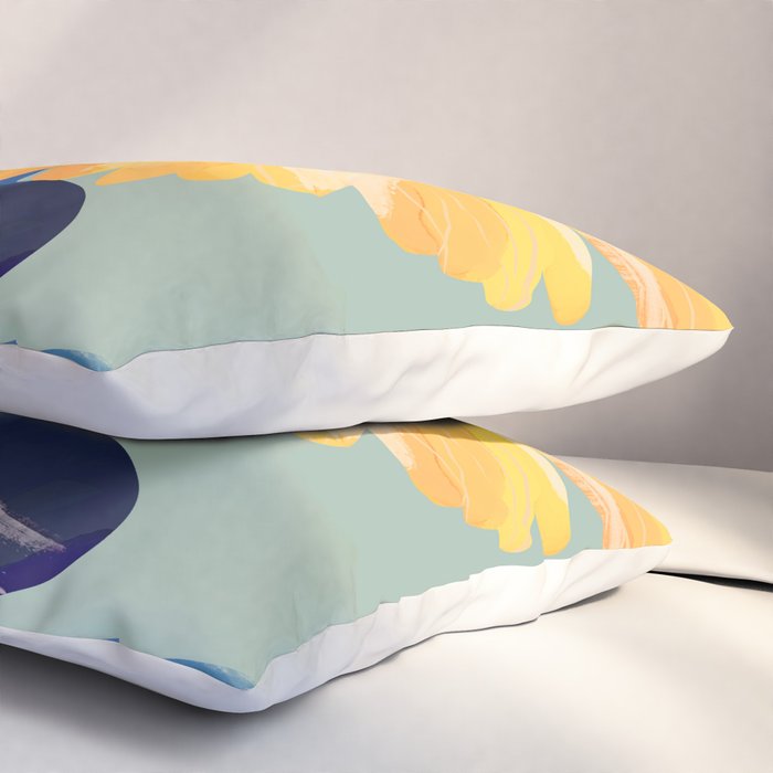 Sunflower 2 Pillow Sham Gallery Image 3