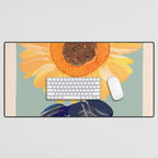 Sunflower 2 Desk Mat Gallery Image 1