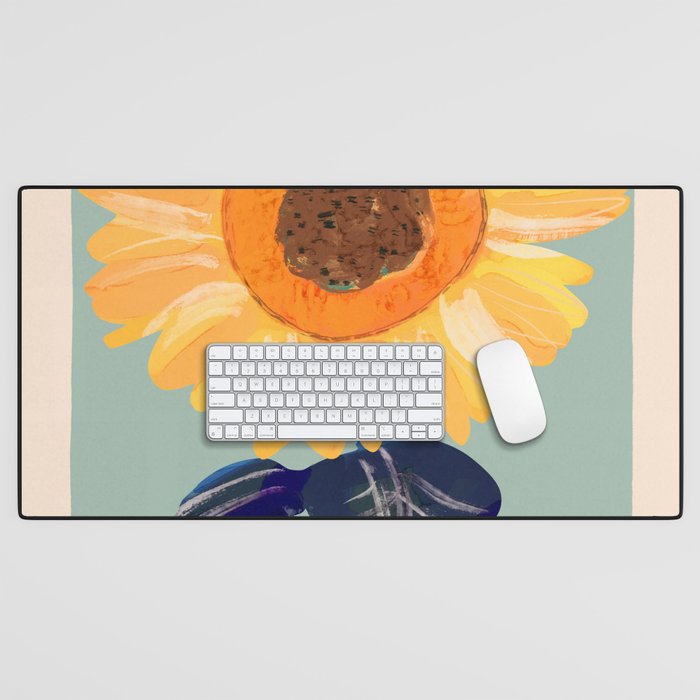 Sunflower 2 Desk Mat Gallery Image 1