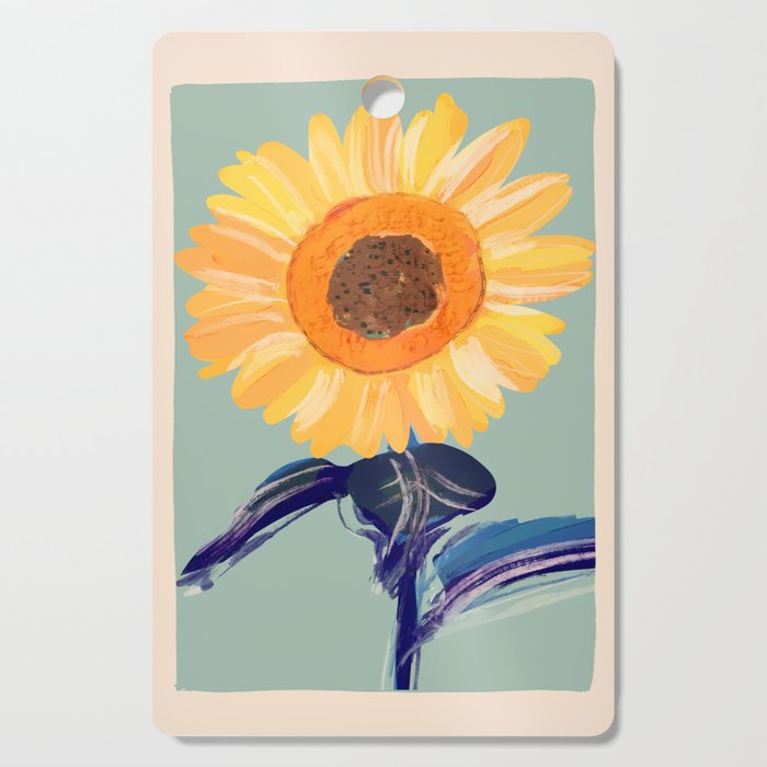 Sunflower 2 Cutting Board Gallery Image 1