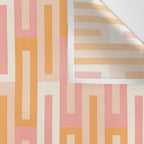 Rectangular Color Blocks In Soft Pastel Tones Wall Tapestry Gallery Image 3