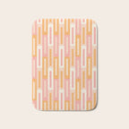 Rectangular Color Blocks In Soft Pastel Tones Bath Mat Gallery Image 1