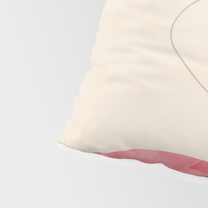 abstract organic shape pastel summer 3 Pillow Sham Gallery Image 4