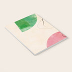 abstract organic shape pastel summer 3 Notebook Gallery Image 3